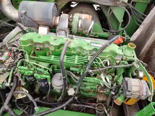 Used Running Turbo Diesel Engine, John Deere 8 Liters