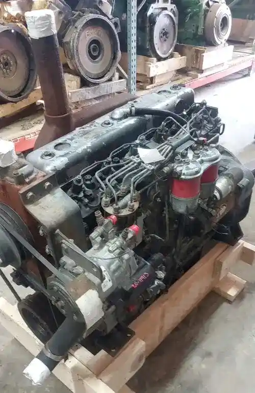 Used Running Diesel Engine, Perkins 354 Cubic Inches