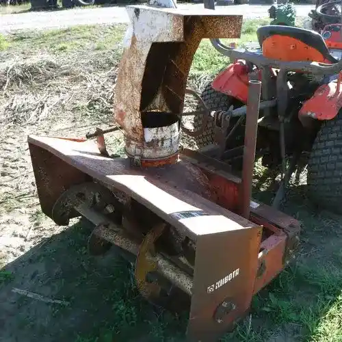 Used Kubota B7100 Accessories, Snowblower