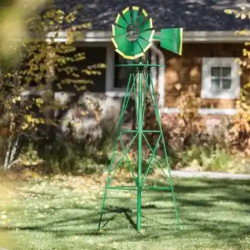 Windmill Decorative Green/Yellow 8' fits Windmills No Model Category