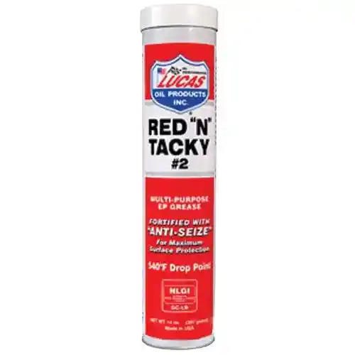 Lucas Oil- Red 'N Tacky Grease #2 14.5 oz. fits Fluids/Chemicals/Oil/Additives Grease