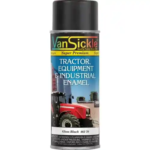 Gloss Black Tractor Aerosol fits Paint Universal