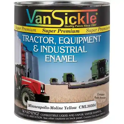 Minneapolis Moline Yellow Tractor Quart fits Paint Minneapolis Moline