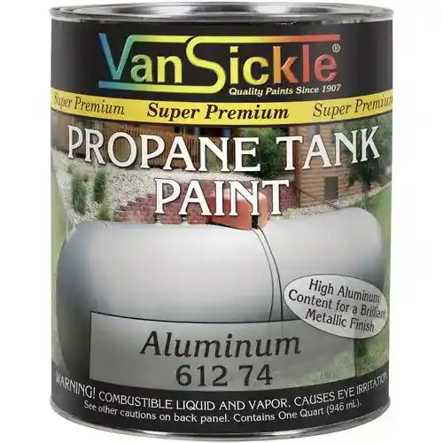Propane Tank - Aluminum Quart fits Paint Propane Tank