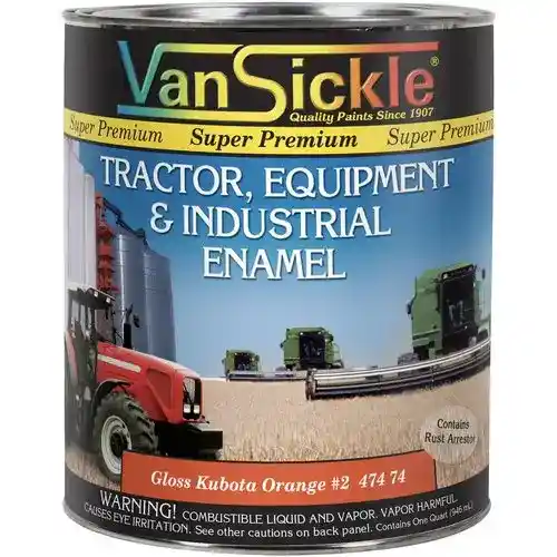 Kubota Orange 2 Tractor Quart fits Paint Kubota