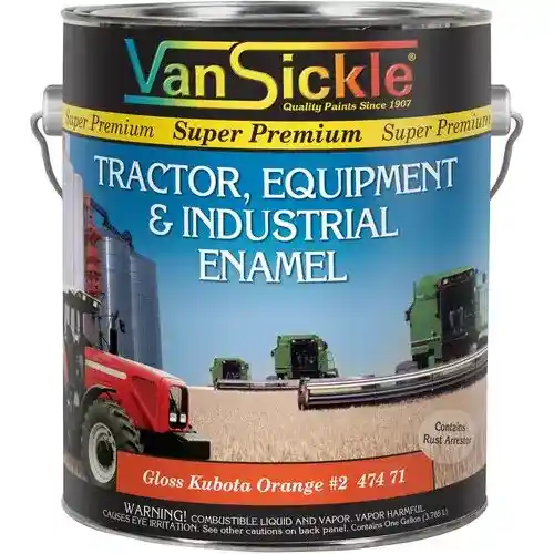 Kubota Orange 2 Tractor Gallon fits Paint Kubota