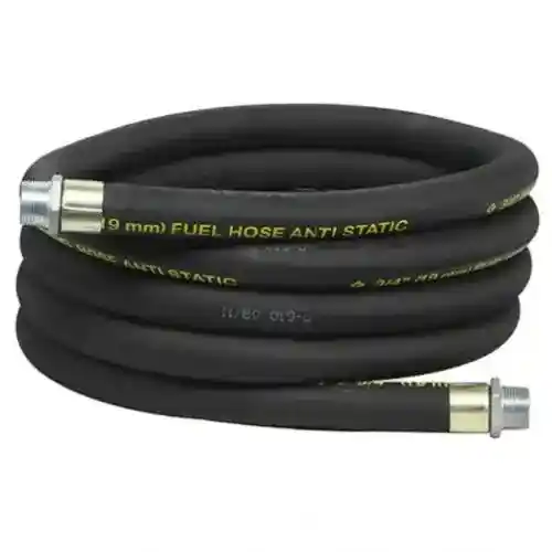 GROZ® Fuel Hose Anti-Static 12' x 3/4" NPT Male fits Pumps, Hoses, Nozzles, Filters Fuel Hoses