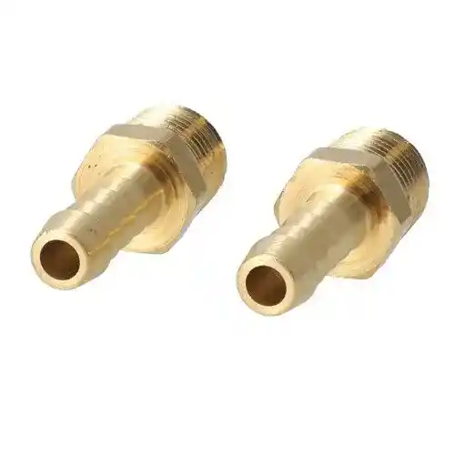 Milton Air Tool End Fitting - 3/8" ID Hose 3/8" MNTP 2-pk fits Tools Air Compressor Accessories