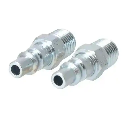 Milton Air Tool Plug - Male A-Style 1/4" MNTP 2-pk fits Tools Air Compressor Accessories fits John Deere BRTY24896