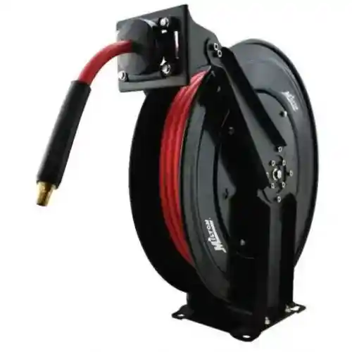 Milton Air Tool - 50 Foot 3/8" Auto Retracting Air Hose Reel fits Tools Air Compressor Accessories