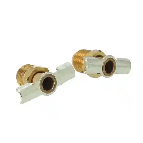 Milton Air Tool Fitting - Compression Tank Drain Cock 1/4" NPY 2-pk fits Tools Air Compressor Accessories