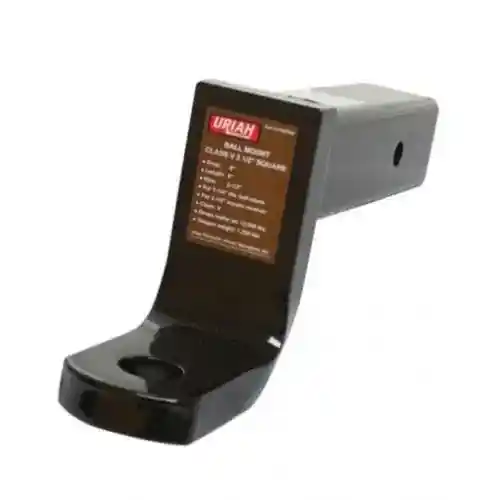 Trailer Hitch Insert Heavy Duty 1-1/4" Ball Mount 5" Drop fits Trailer & Towing Trailer Hitch Receivers