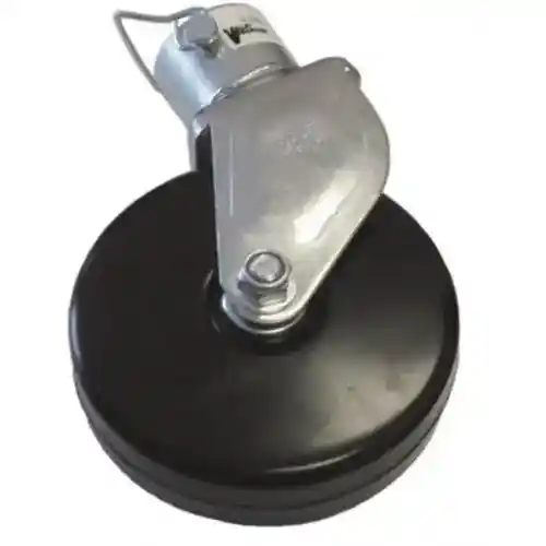 Trailer Jack A-Frame Wheel Assembly w/Pin Steel fits Trailer & Towing Trailer Jacks