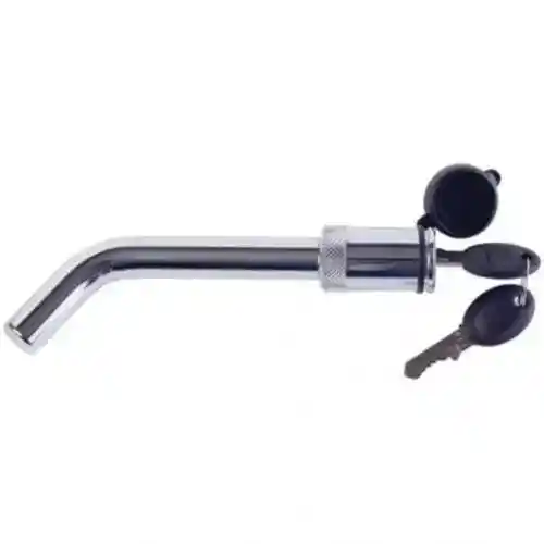Trailer Tow Locking Hitch Pin 1/2" Chrome Plated 2 Keys fits Trailer & Towing Trailer Hitch Pins