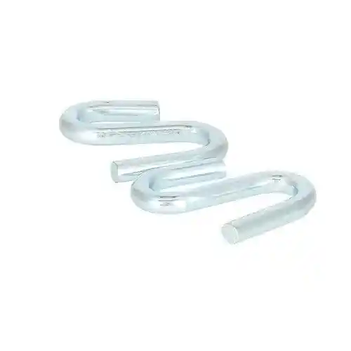 Trailer Tow S-Hooks for 3/8" Chain 2 Pack - 2,000 GTW fits Trailer & Towing Trailer Safety Chains