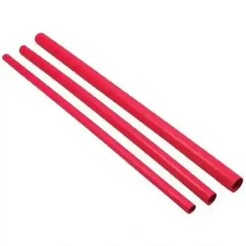 Wiring Single Wall Red Shrink Tubing 1/2" x 4 - 6" fits Wiring, Relays, Switches Heat Shrink Tubing