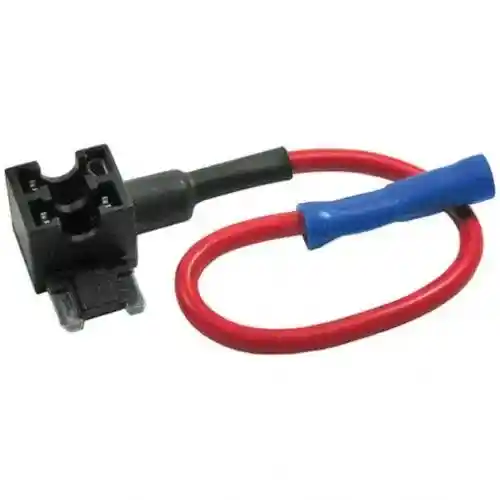 Fuse Holder Low Profile Add A Circuit 16 AWG 10 AMP fits Wiring, Relays, Switches Fuse Holders