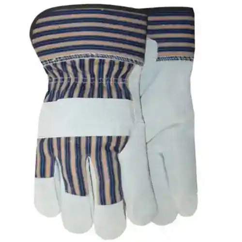 Gloves - Heavyweight Suede Leather Palm Extra Large fits Workwear Gloves