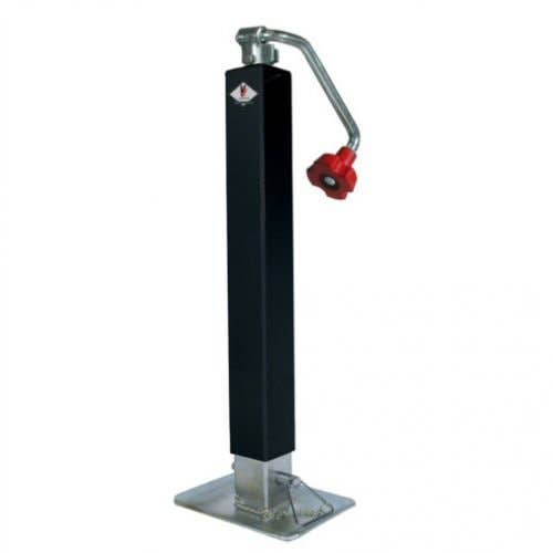 Trailer Top Wind Square Tube Jack with Zerk Fitting - 7,000 lb. fits Trailer & Towing Trailer Jacks 