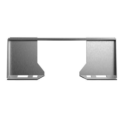 162857 | Quick Attach Coupler Weld-On Universal Cutout Mounting Plate | 1/2" Thick | Half-Back Skid Steer Bobcat Kubota Gehl New Holland Mustang Case |