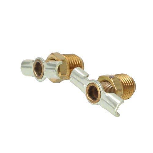 157285 | Milton Air Tool Fitting - Compression Tank Drain Cock | 1/4" NPY | 2-pk |