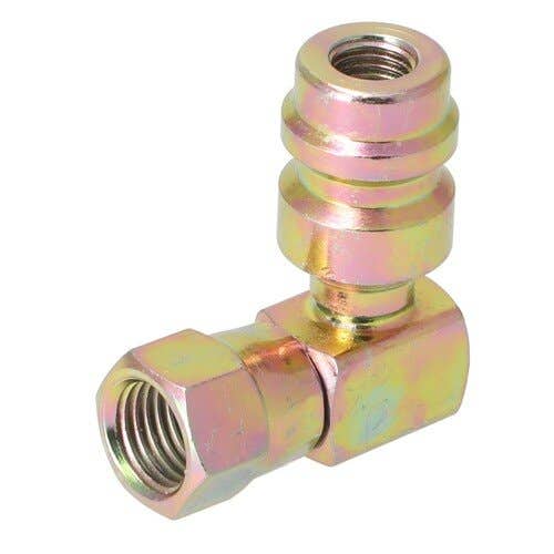 168704 | 1/4" to R134A Adapter | High Side | 90 Degree | John Deere 1640 2040 2040S 2140 2350 2355 2550 2555 2650 2650N 2750 2755 2850 2855N 2950 2955 3040 3055 3140 3150 3155 3255 4040 4050 4055 4230 4240 4250 4255 4430 4440 |  | 397052A1 | RE212794