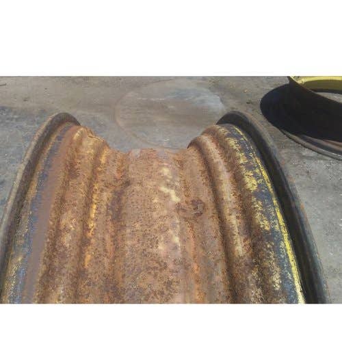 499051 | 12" x 38" "Step-Up" Double Bevel Rear Rim | 34" Center |  Used |