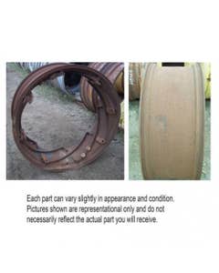 499658 | 14" x 38" 8 Rail Rear Rim |