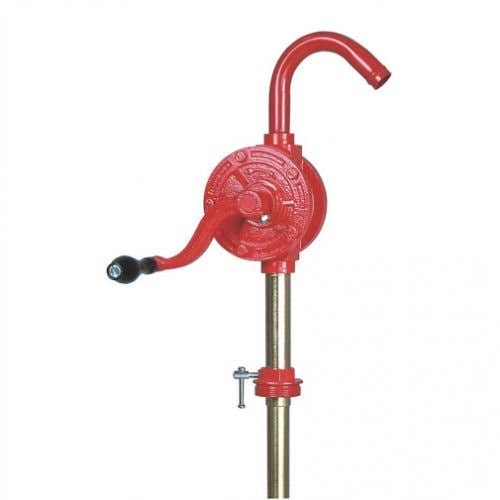 155666 | GROZ® Dual Direction Rotary Barrel Pump w/1" Inlet and Telescopic Suction Tube | 15-55 Gallon Drums |
