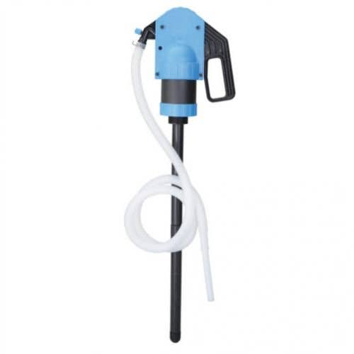 155667 | GROZ Plastic Lever Action Barrel Pump w/2" Bung Adapter and Tri-Sure Adapter | 15-55 Gallon Drums |