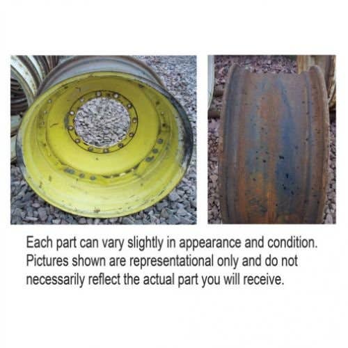 498651 | 15" x 34" 3 Bolt Waffle Rim | John Deere 7720 7820 7920 8120 8220 8320 8420 8520 |  | RE166194
