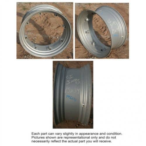 496646 | 15" X 34" 8 Loop Rim | Case IH JX55 JX60 JX65 JX70 JX70U JX75 JX80 JX80U JX85 JX90 JX90U JX95 JX100U JX1080U JX1090U JX1100U |  | 47124707