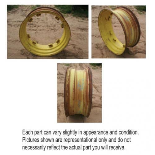 496662 | 15" X 38" 8 Channel Rim | John Deere 2555 2755 2955 3055 3155 3255 6200 6300 6400 |  | AL66173