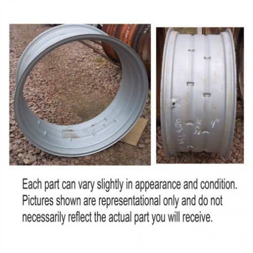 403738 | 16" x 38" Double Bevel Rear Rim | 9" Spacing |