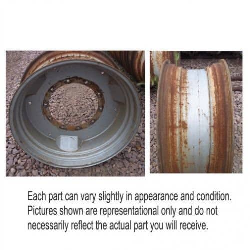 499651 | 16" x 38" Dual Rear Rim | 10 Bolt | 17.75" Pilot Hole | Used | Case IH | Steiger |