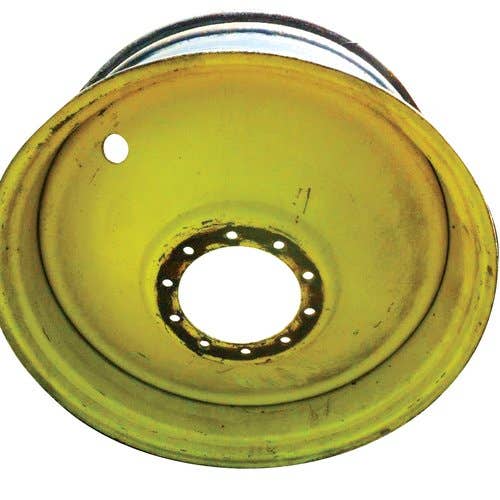 431201 | 16"x 42" Dual Rear Rim | 10 Bolt | John Deere 4250 4255 4450 4455 4555 4560 4620 4640 4650 4755 4760 4840 4850 4955 4960 6030 6140R 6145M 6145R 6150R 6155M 6155R 6175M 6175R 6195M 6195R 6215R 7130 Premium 7220 7230 Premium 7320 |  | RE211634