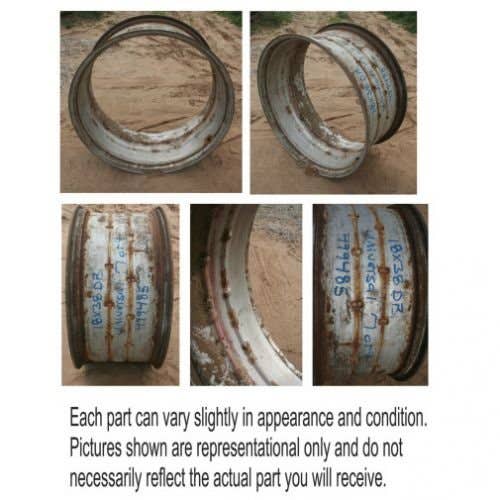 499485 | 18" x 38"  Double Bevel Rim | Used | 7 & 9 in Spacing |