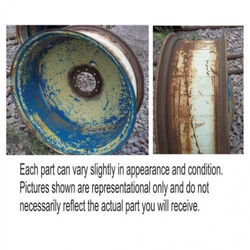 499674 | 18" x 38" Dual Rear Rim | 10 Bolt | 17 3/4" Pilot | Used |