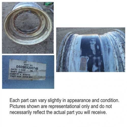 430674 | 23" X 38" 16 Bolt Plate Rim | Ford 9280 9480 9680 9880 |  | 9705734