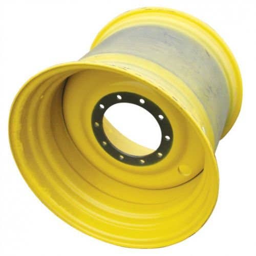 109890 | 27" x 32" 10 Bolt Rim | 11" Pilot Hole | Yellow | John Deere CTS 9400 9410 9450 9500 9510 9550 9600 9610 9650 9660 9960 9965 9976 |  | AH154848 | AH232255