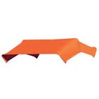 164089 | 3-Bow Tractor Canopy Replacement Cover | 48" 10 oz. Duck Canvas - Orange |