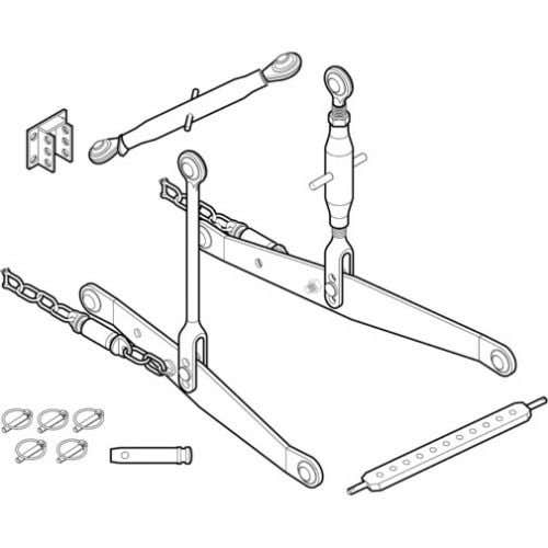 156873 | 3pt Hitch Kit | Yanmar YM1510 |