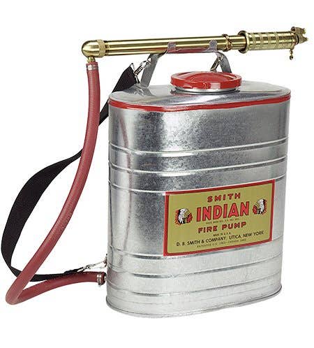 Smith Indian® Galvanized Indian Fire Pump - Backpack 5 Gallon fits Tools Fire Control fits Safety Supplies Fire Control 