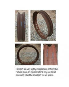 499664 | 7" x 38" Drop Rear Rim | Used |