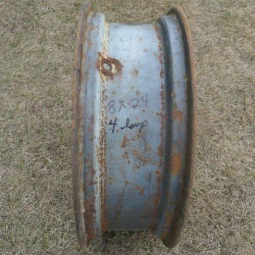 403715 | 8" x 24" 4 Loop Rear Rim | Allis Chalmers B C | International | Farmall | IH A B Super A 100 130 140 140 |  | 51280DA