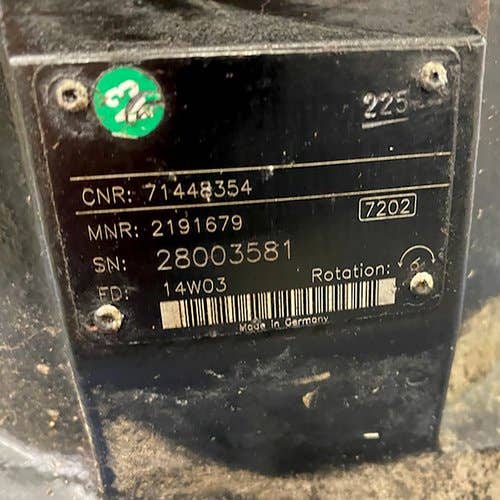 409196 | Dual Speed Propel Pump | Gleaner S68 |  | 71448354