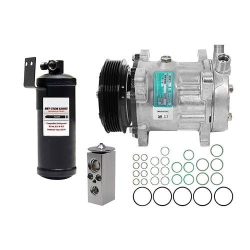 Air Conditioning Compressor Conversion Kit fits New Holland TS90 TS100 TS110 TS115 LS190 HW305 2550 1089 1095 fits Ford 5640 6640 7740 7840 8240 8340 Air Conditioning Compressor Conversion Kit fits New Holland TS90 TS100 TS110 TS115 LS190 HW305 2550 1089 1095 fits Ford 5640 6640 7740 7840 8240 8340