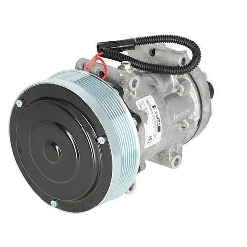 Air Conditioning Compressor - 12V OE Sanden SD7H15HD fits New Holland T8040 TG210 TG230 86993463 fits Massey Ferguson 504078610 fits Case IH 317008A3 Air Conditioning Compressor - 12V OE Sanden SD7H15HD fits New Holland T8040 TG210 TG230 86993463 fits Massey Ferguson 504078610 fits Case IH 317008A3