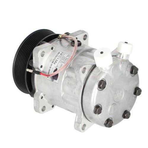 114076 | Air Conditioning Compressor | Case IH MXM120 MXM130 MXM140 MXM155 MXM175 MXM190 | New Holland LS190 TM115 TM120 TM125 TM130 TM135 TM140 TM150 TM155 TM165 TM175 TM190 TV140 TVT145 8160 8260 8360 8560 |  | 82016158 | 82008689 | 87709786 | 82002069