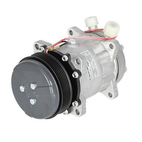 114071 | Air Conditioning Compressor - Sanden Style | Ford 5640 6640 7740 7840 8240 8340 | New Holland HW300 HW305 HW320 HW340 LS190 TS90 TS100 TS110 TS115 1089 1095 |  | 82001879 | 9827954 | 82008688 | 82016157 | 9847944 | 9849085 | 7865 | 8103 | 4328